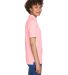 8541 UltraClub® Ladies' Whisper Pique Blend Polo in Pink side view
