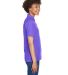 8541 UltraClub® Ladies' Whisper Pique Blend Polo in Purple side view