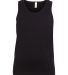 Bella + Canvas 3480Y Youth Jersey Tank in Black front view