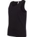 Bella + Canvas 3480Y Youth Jersey Tank in Black side view