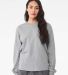 Bella+Canvas 3511 Unisex Heavyweight Long-Sleeve T in Athletic heather