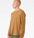 Bella+Canvas 3511 Unisex Heavyweight Long-Sleeve T in Toast side view