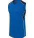 Augusta Sportswear 312162 Women's Dynamite Jersey in Royal/ black/ white front view