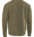 Next Level Apparel 9003 Unisex Santa Cruz Sweatshi in Military green back view