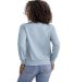 Next Level Apparel 9084 Ladies' Laguna Sueded Swea in Stonewash denim back view