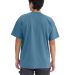 Next Level Apparel 7200 Unisex Heavyweight T-Shirt in Blue jean back view