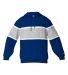 Badger Sportswear 1282 Untied Athletic Fleece Hood in Royal/ oxford/ white front view