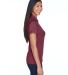 Team 365 TT20W Ladies' Charger Performance Polo in Sport maroon side view