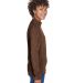 Team 365 TT90W Ladies' Campus Microfleece Jacket in Sport dark brown side view