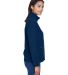 Team 365 TT80W Ladies' Leader Soft Shell Jacket in Sport dark navy side view