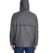 Team 365 TT70 Adult Conquest Jacket with Mesh Lini in Sport graphite back view