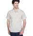 Team 365 TT21 Men's Command Snag Protection Polo in Sport silver front view