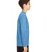 Team 365 TT11YL Youth Zone Performance Long-Sleeve in Sport light blue side view
