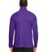 Team 365 TT31 Men's Zone Performance Quarter-Zip in Sport purple back view