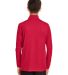 Team 365 TT31Y Youth Zone Performance Quarter-Zip in Sport red back view