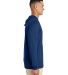 Team 365 TT41 Men's Zone Performance Hooded T-Shir in Sport dark navy side view