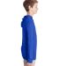 Team 365 TT41Y Youth Zone Performance Hooded T-Shi in Sport royal side view