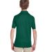 Team 365 TT51Y Youth Zone Performance Polo in Sport forest back view