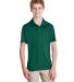 Team 365 TT51Y Youth Zone Performance Polo in Sport forest front view