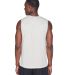 Team 365 TT11M Men's Zone Performance Muscle T-Shi in Sport silver back view