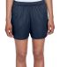 Team 365 TT11SHW Ladies' Zone Performance Short  in Sport dark navy front view