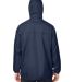 Team 365 TT77 Adult Zone Protect Packable Anorak J in Sport dark navy back view