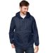 Team 365 TT77 Adult Zone Protect Packable Anorak J in Sport dark navy front view
