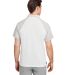 Team 365 TT21C Men's Command Snag-Protection Color in White/ sp silver back view