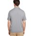 Team 365 TT51H Men's Zone Sonic Heather Performanc in Athletic heather back view