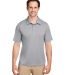 Team 365 TT51H Men's Zone Sonic Heather Performanc in Athletic heather front view
