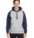 Team 365 TT96CB Unisex Zone HydroSport™ Heavywei in Ath ht/ sp dk nv front view