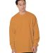 Bayside Apparel 8205 USA-Made Heavyweight Waffle K in Caramel brown front view