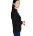 Core 365 CE418W Ladies' Origin Performance Pique Q in Black/ carbon side view