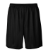 Soffe 060M Adult Short in Black w01 front view