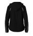 Soffe 1027V JRS LIGHTWEIGHT PULLOVER HOOD in Black j61 back view