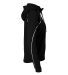 Soffe 1027V JRS LIGHTWEIGHT PULLOVER HOOD in Black j61 side view