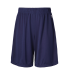 Soffe 1540B Boys Interl Short in Navy w11 front view
