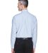 8970 UltraClub® Men's Classic Wrinkle-Free Blend  in Blue/ white back view