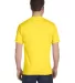 5180 Hanes Beefy-T Yellow back view