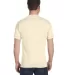 5180 Hanes Beefy-T Natural back view