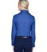 8976 UltraClub® Ladies' Whisper Twill Blend Woven in Royal back view