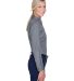 8976 UltraClub® Ladies' Whisper Twill Blend Woven in Graphite side view