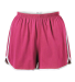 Soffe 5707C Dolphin Shortie in Pixie pink 675 front view