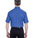 8977 UltraClub® Adult Whisper Twill Blend Short-S in Royal back view