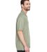 8980 UltraClub® Men's Blend Cabana Breeze Camp Sh in Sage side view