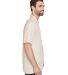 8980 UltraClub® Men's Blend Cabana Breeze Camp Sh in Stone side view
