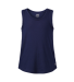 Soffe 6504G GIRLS CAMP TANK in Navy 410 front view