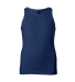 Soffe 6509G GIRLS CORE TANK in Navy 410 front view