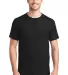 5190 Hanes® Beefy®-T with Pocket Black front view