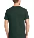 5190 Hanes® Beefy®-T with Pocket Deep Forest back view